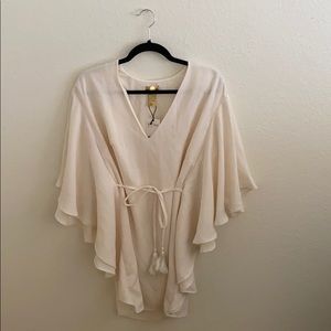 H&M Butterfly/Bat winged dress with tassel tie - 6